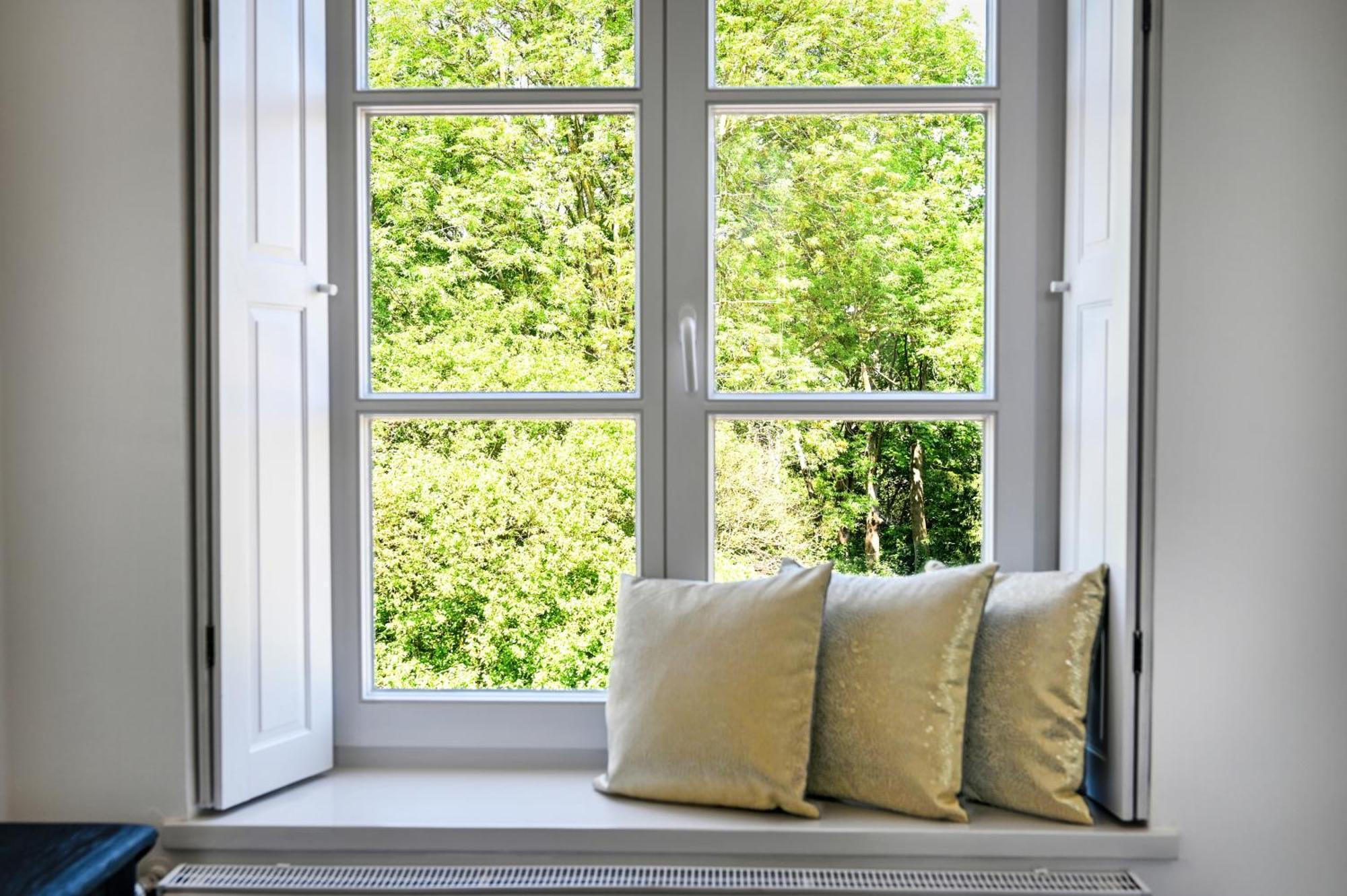 Insel-Apartment Im Herrenhaus Rheinblick ซานเทน ภายนอก รูปภาพ